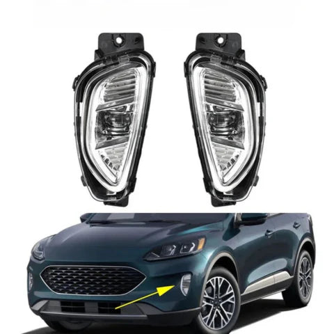 Přední LED mlhová světla — Kompatibilní s Ford Escape 2020-2021 