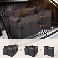 Organisateur De Coffre De Voiture — Rangement Pliable Et Pratique