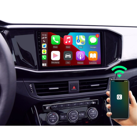 Bezdrôtový adaptér CarPlay a Android Auto — Navigácia, hudba a hovory bez obmedzení 