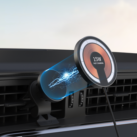 Draadloze Magnetische Oplader Auto – Verbonden en Handig Rijden 