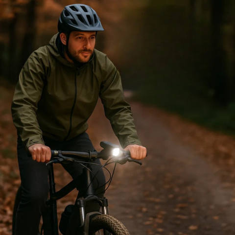 250 Lumen Fahrradbeleuchtung vorne - Verbesserte Sichtbarkeit & Nachtsicherheit