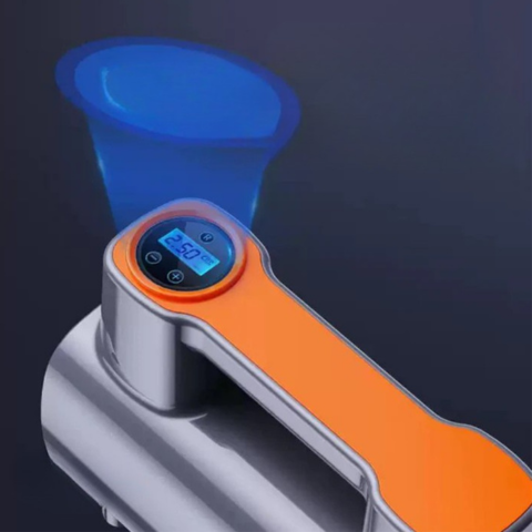 Tragbarer Luftkompressor - Digitalanzeige & einstellbarer Druck