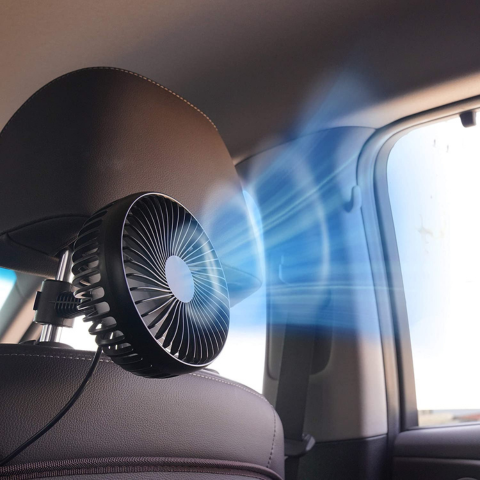 Mini Ventilateur Auto — Refroidissement Efficace En Trajet