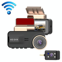 HD 1080p palubná kamera s nočným videním a WiFi — Kompletná bezpečnosť a sledovanie 