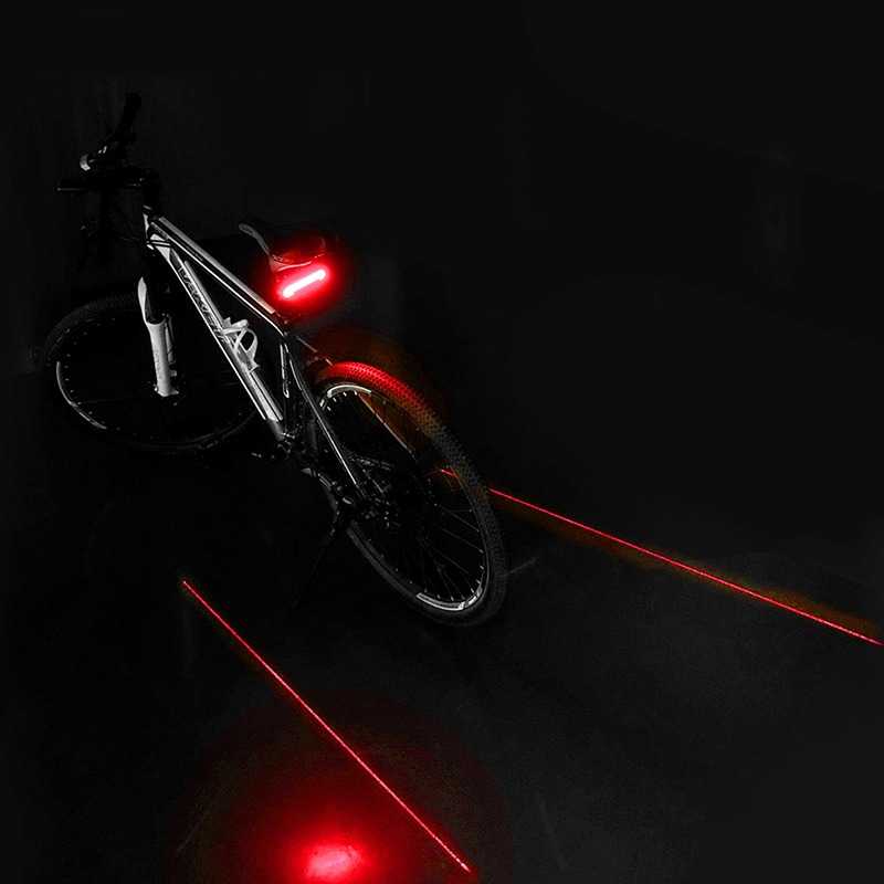 אור אחורי לאופניים — תאורת LED עוצמתית וקומפקטית 