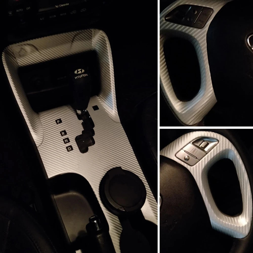 Adesivi in Fibra Di Carbonio Per Hyundai ix35 (2010-2017) — Stile Sportivo E Protezione 