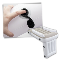 Letto gonfiabile per bambini - Comfort da viaggio e installazione rapida