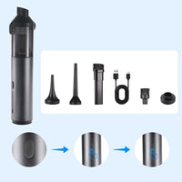 Aspirapolvere per auto senza filo ad alte prestazioni - Pulizia rapida e uso pratico