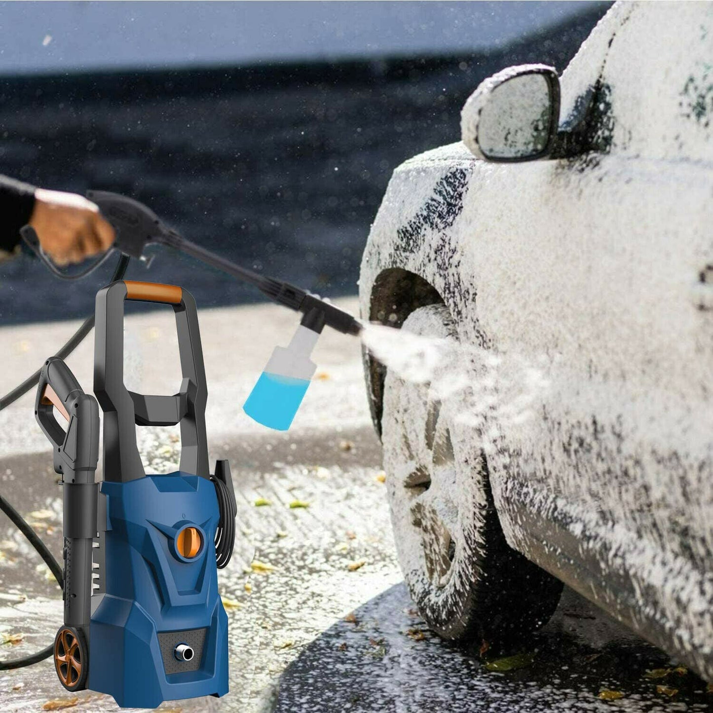 Myjka ciśnieniowa elektryczna — Moc 3000 PSI do intensywnego czyszczenia 