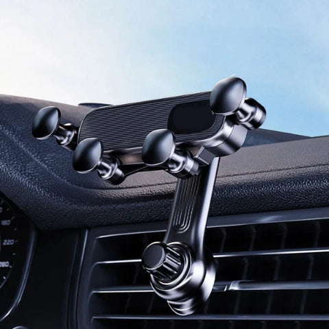 Soporte de teléfono rotativo para coche 